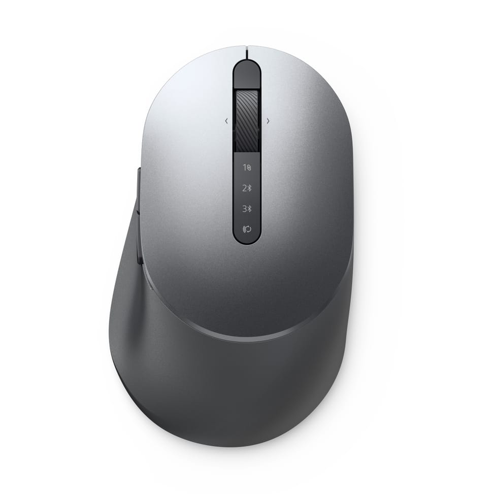 DELL MS5320W souris Droitier RF sans fil + Bluetooth Optique 1600 DPI 2.4 GHz, Bluetooth 5.0, 1600 dpi, 84 g, AA (MS5320W-GY) — image 6