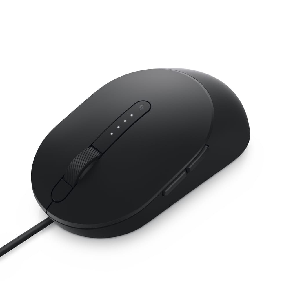 DELL MS3220 souris Ambidextre USB Type-A Laser 3200 DPI USB 2.0, 3200 dpi, 6.29 x 11.53 x 3.89 cm, 98 g  - Souris (MS3220-BLK) — image 5