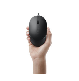DELL MS3220 souris Ambidextre USB Type-A Laser 3200 DPI USB 2.0, 3200 dpi, 6.29 x 11.53 x 3.89 cm, 98 g  - Souris (MS3220-BLK)