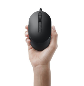 DELL MS3220 souris Ambidextre USB Type-A Laser 3200 DPI USB 2.0, 3200 dpi, 6.29 x 11.53 x 3.89 cm, 98 g  - Souris (MS3220-BLK)