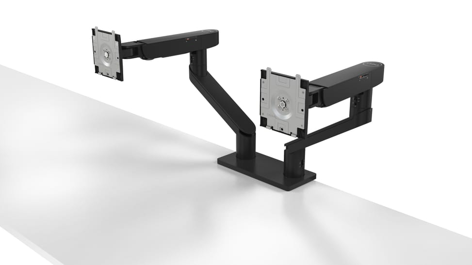 DELL Bras pour double écran – MDA20 19 - 27", 2.2 - 10 kg, VESA 100 x 100 - Support d'écran (DELL-MDA20) — image 1