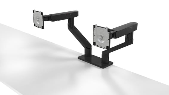 DELL Bras pour double écran – MDA20 19 - 27", 2.2 - 10 kg, VESA 100 x 100 - Support d'écran (DELL-MDA20)