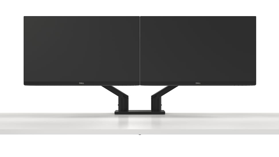 DELL Bras pour double écran – MDA20 19 - 27", 2.2 - 10 kg, VESA 100 x 100 - Support d'écran (DELL-MDA20) — image 2