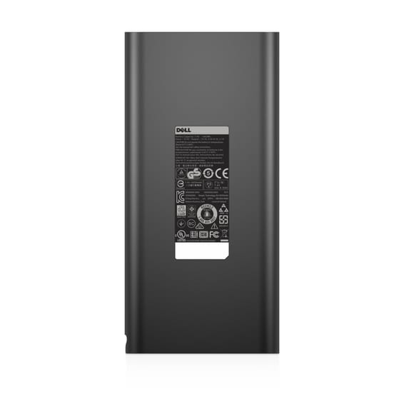 DELL PW7015L Lithium-Ion (Li-Ion) 18000 mAh Noir Notebook Power Bank Plus (Barrel) - 65Wh (451-BBMV)