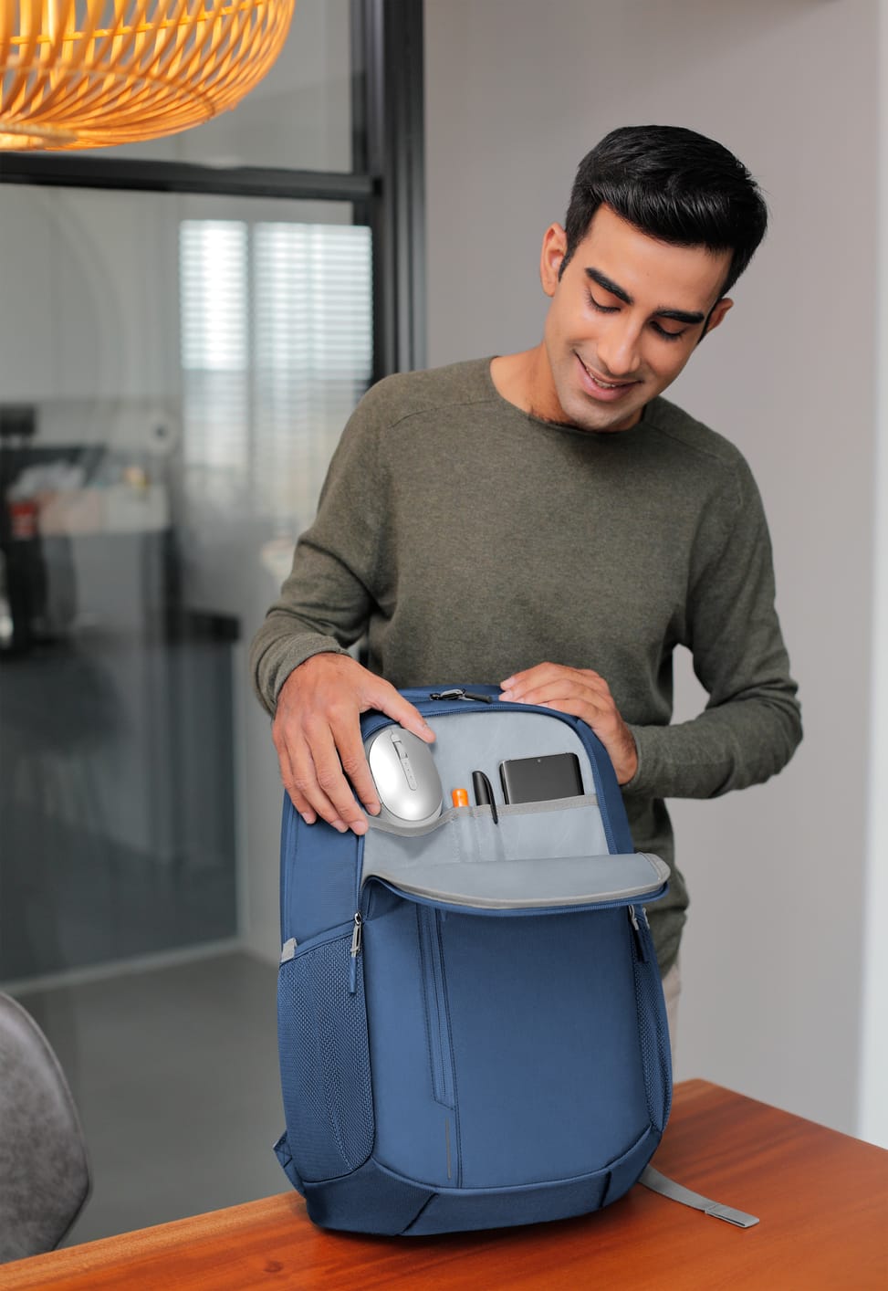 DELL Sac à dos EcoLoop Urban Ecoloop Urban Backpack CP4523B  - Sacoche d'ordinateur portable (DELL-CP4523B) — image 8