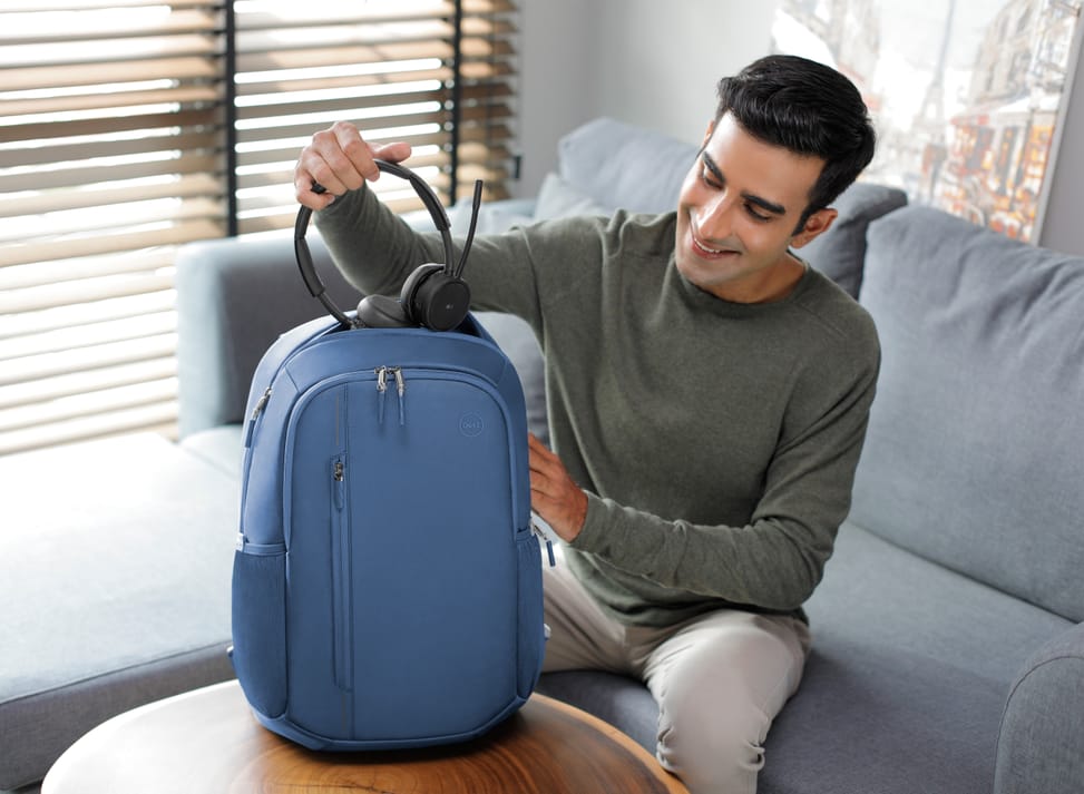 DELL Sac à dos EcoLoop Urban Ecoloop Urban Backpack CP4523B  - Sacoche d'ordinateur portable (DELL-CP4523B) — image 9