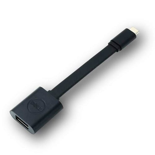 DELL 470-ABNE câble USB 0,132 m USB 3.2 Gen 1 (3.1 Gen 1) USB C USB A Noir - Câble USB (DBQBJBC054) — image 1