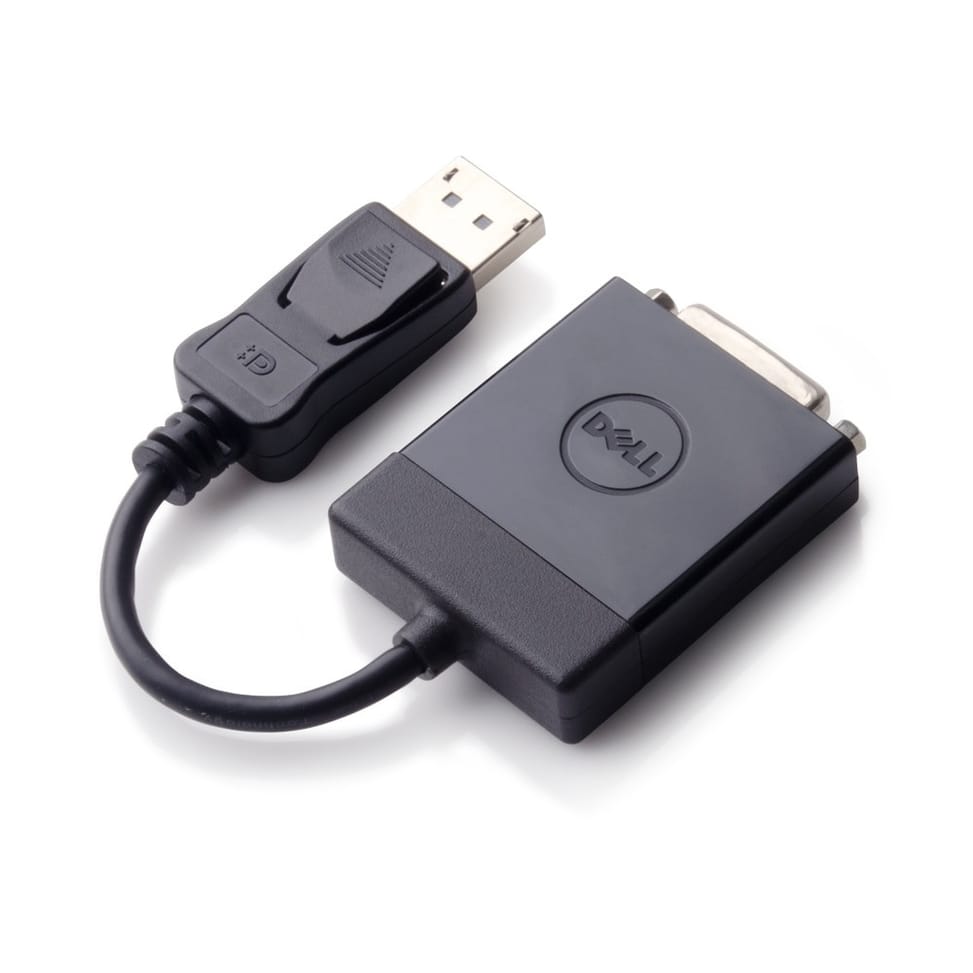 DELL 470-ABEO câble vidéo et adaptateur DisplayPort DVI Noir - Câble vidéo et adaptateur (470-ABEO) — image 1