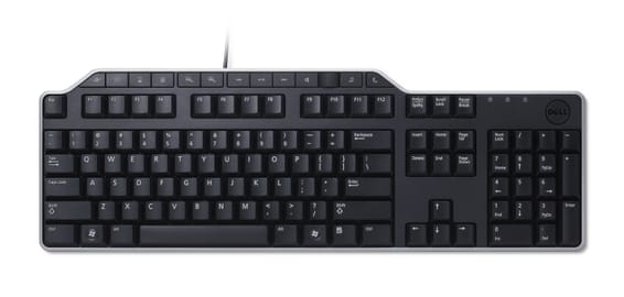 DELL KB522 clavier USB QWERTY US International Noir Clavier multimédia professionnel KB522 - Clavier (DELL-580-17667)