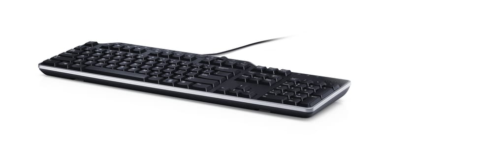 DELL KB522 clavier USB QWERTY US International Noir Clavier multimédia professionnel KB522  - Clavier (DELL-580-17667) — image 8