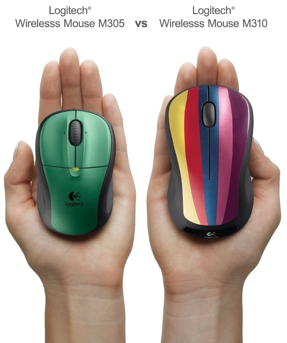Souris Logitech sans fil M305 (Forest Green)