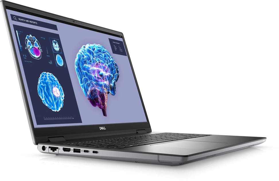 DELL Precision 7680 Station de travail mobile 40,6 cm (16") Full HD+ Intel® Core™ i7 i7-13850HX 16 Go DDR5-SDRAM 512 Go SSD — image 2