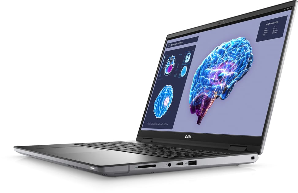 DELL Precision 7680 Station de travail mobile 40,6 cm (16") Full HD+ Intel® Core™ i7 i7-13850HX 32 Go DDR5-SDRAM 1 To SSD — image 3