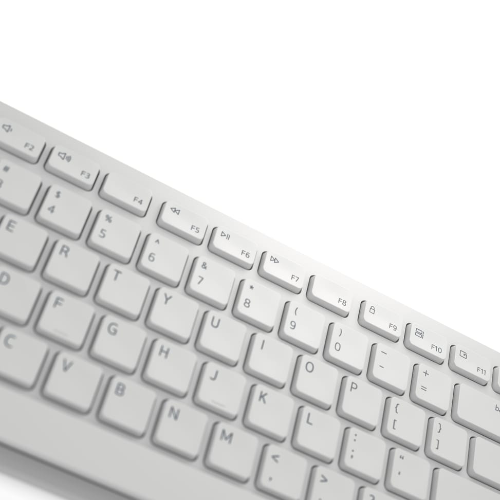 DELL KM5221W-WH clavier Souris incluse RF sans fil QZERTY US International Blanc (KM5221W-WH-INT) — image 4