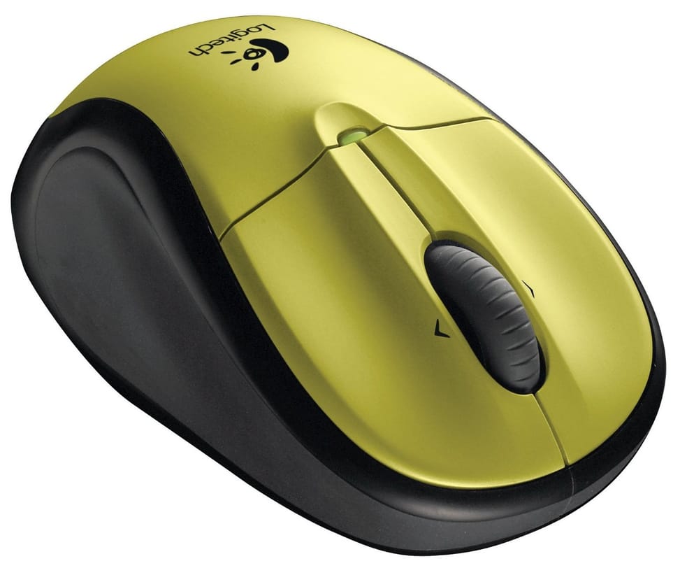 Souris Logitech sans fil M305 (Citron Yellow)