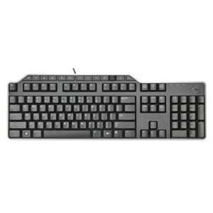 DELL KB-522 clavier USB AZERTY Français Noir Business Multimedia Keyboard - KB522 - French (AZERTY) - Clavier (KB522-BK-FR) — image 1