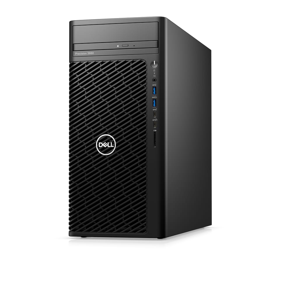 DELL Precision 3660 Tower Intel® Core™ i7 i7-13700 16 Go DDR5-SDRAM 512 Go SSD Windows 11 Pro Station de travail Noir — image 2