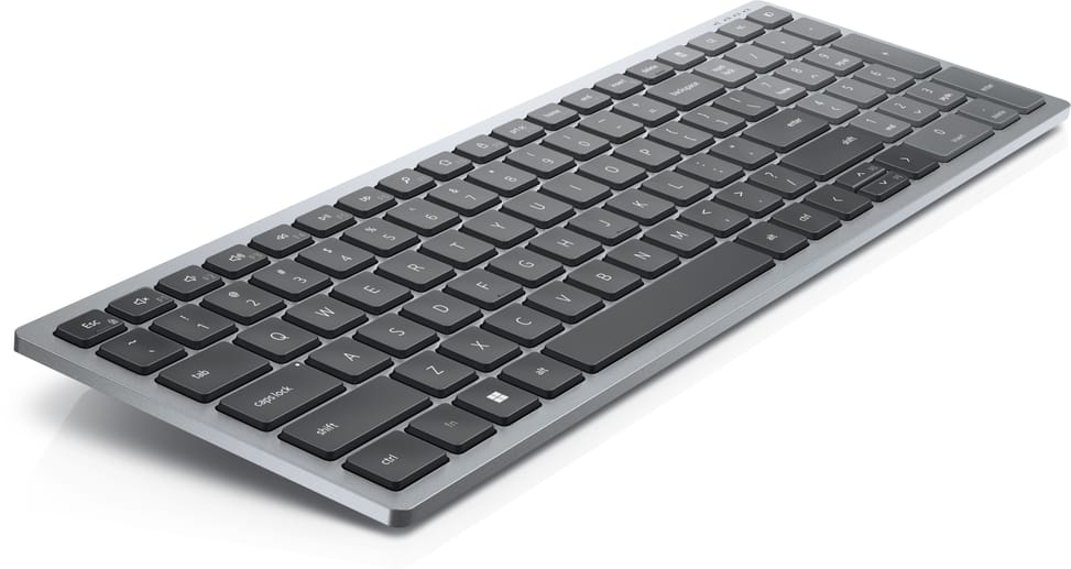 DELL KB740 clavier RF sans fil + Bluetooth AZERTY Français Gris, Noir (KB740-GY-R-FR) — image 2