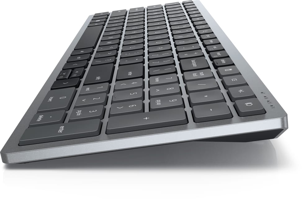 DELL KB740 clavier RF sans fil + Bluetooth AZERTY Français Gris, Noir (KB740-GY-R-FR) — image 3