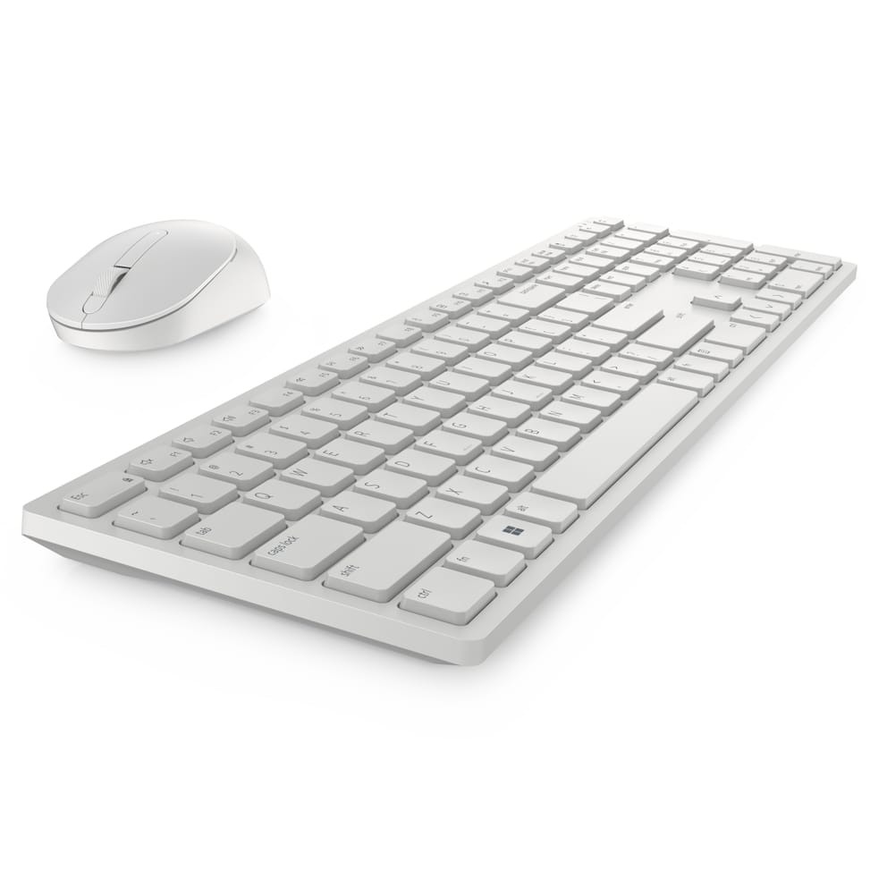 DELL KM5221W-WH clavier Souris incluse RF sans fil AZERTY Français Blanc (KM5221W-WH-FRC) — image 8