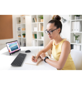 DELL KB500 clavier RF sans fil AZERTY Français Noir Dell Wireless Keyboard - KB500 - French (AZERTY) (KB500-BK-R-FR)