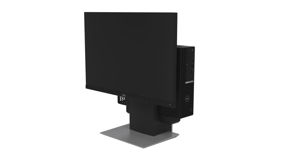 DELL Small Form Factor All-in-One Stand OSS21 Monitor/desktop stand, 19" - 27", 2.2 - 5.7 kg (DELL-OSS21) — image 2