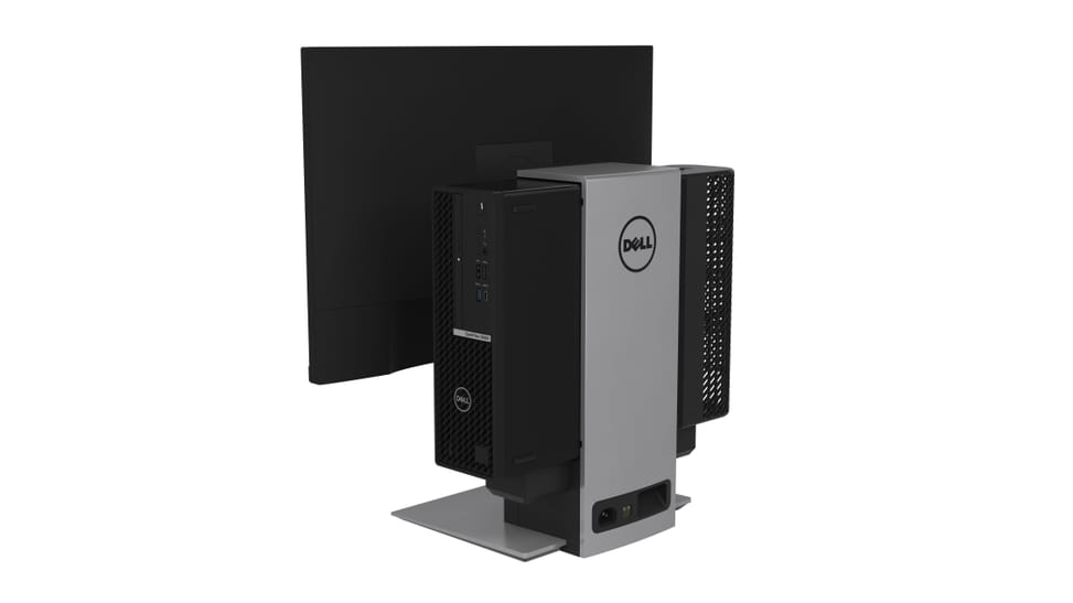 DELL Small Form Factor All-in-One Stand OSS21 Monitor/desktop stand, 19" - 27", 2.2 - 5.7 kg (DELL-OSS21) — image 6