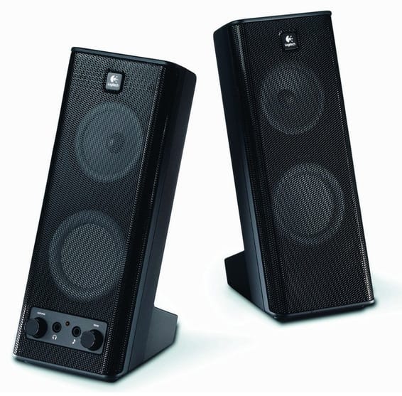 Logitech X-140 Haut-parleurs - stéréo 2.0 - 5 Watts - Jack 3,5mm