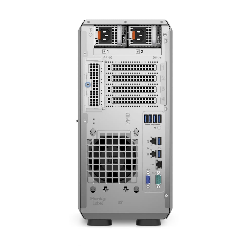 DELL PowerEdge T350 serveur 8 To Tower Intel Xeon E E-2336 2,9 GHz 16 Go DDR4-SDRAM 600 W (G0N7D) — image 4