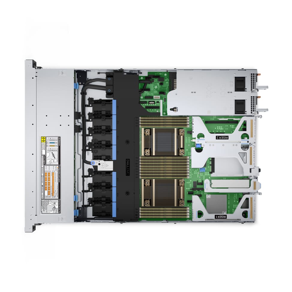 DELL PowerEdge R450 serveur 480 Go Rack (1 U) Intel® Xeon® Silver 4309Y 2,8 GHz 16 Go DDR4-SDRAM 800 W (X95FF) — image 10