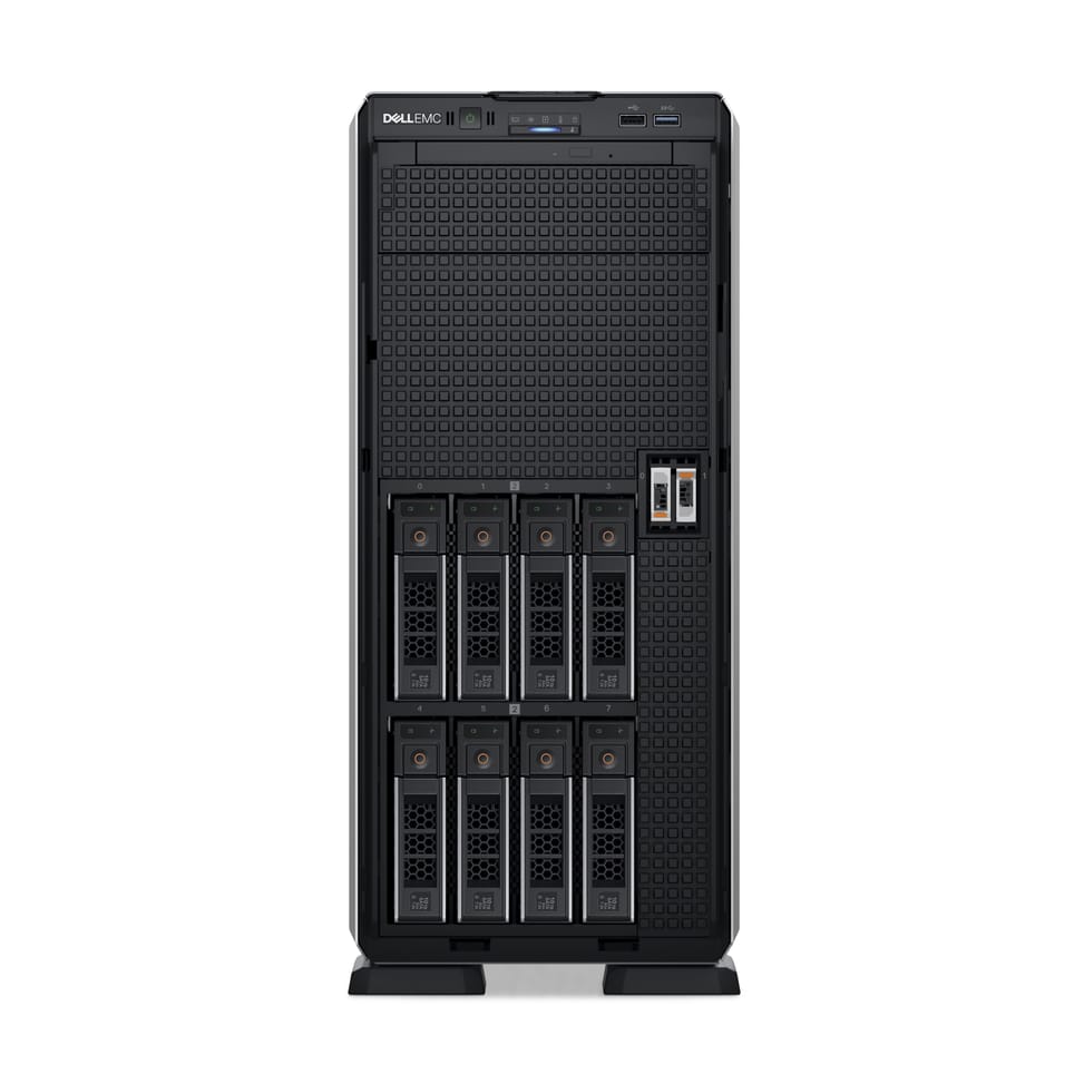 DELL PowerEdge T550 serveur 480 Go Tower Intel® Xeon® Silver 4309Y 2,8 GHz 16 Go DDR4-SDRAM 800 W (MXTM8) — image 1