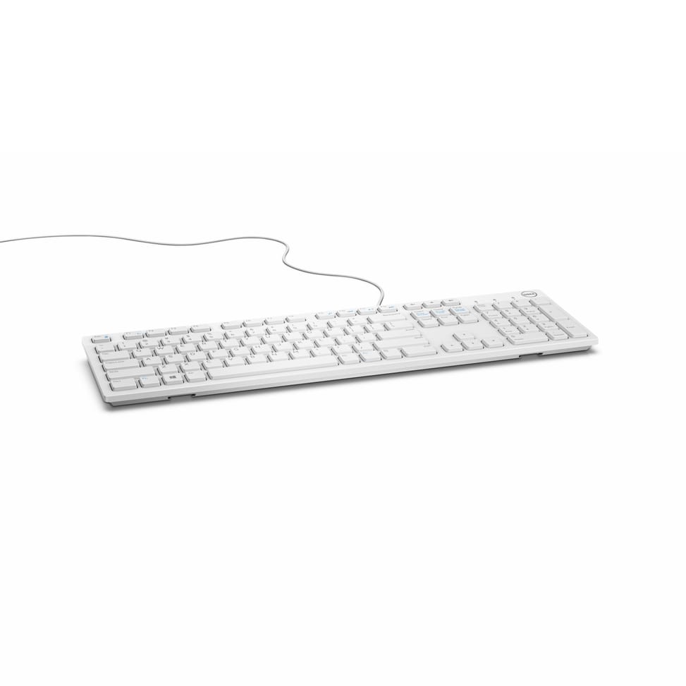 DELL KB216 clavier USB AZERTY Français Blanc(NP13J) — image 5
