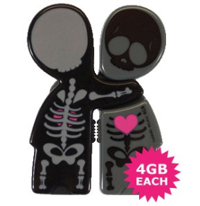 Clé USB DANE-ELEC Wesharebytes 2 x 4Go X-Ray