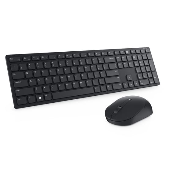 DELL KM5221W clavier Souris incluse RF sans fil QWERTY US International Noir (KM5221WBKB-INT)
