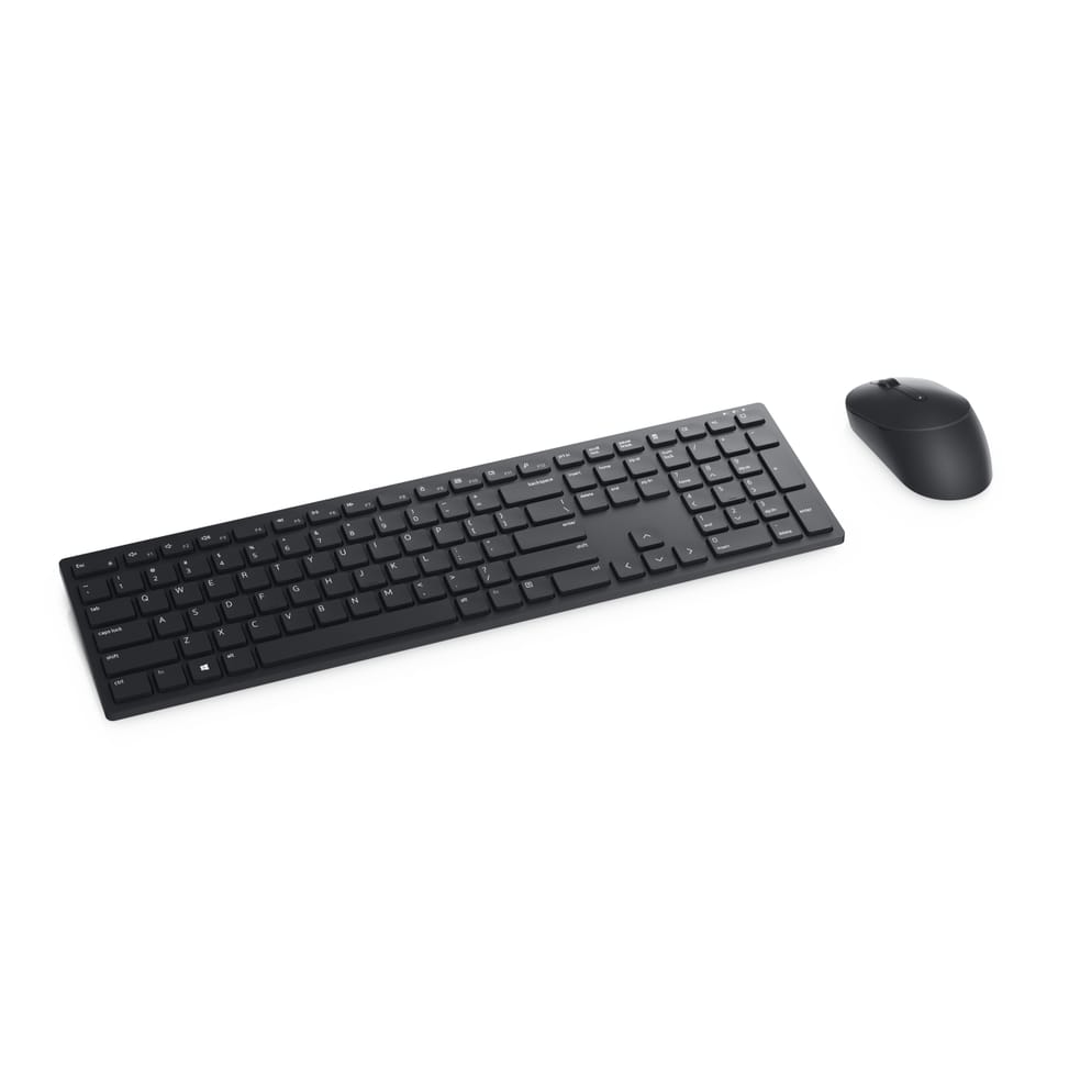 DELL Pro Wireless Keyboard and Mouse - KM5221W 2.4 GHz RF, 2 x AAA / 1 x AA, 1600 dpi, AES-128, Optical  (KM5221WBKB-FRC) — image 5
