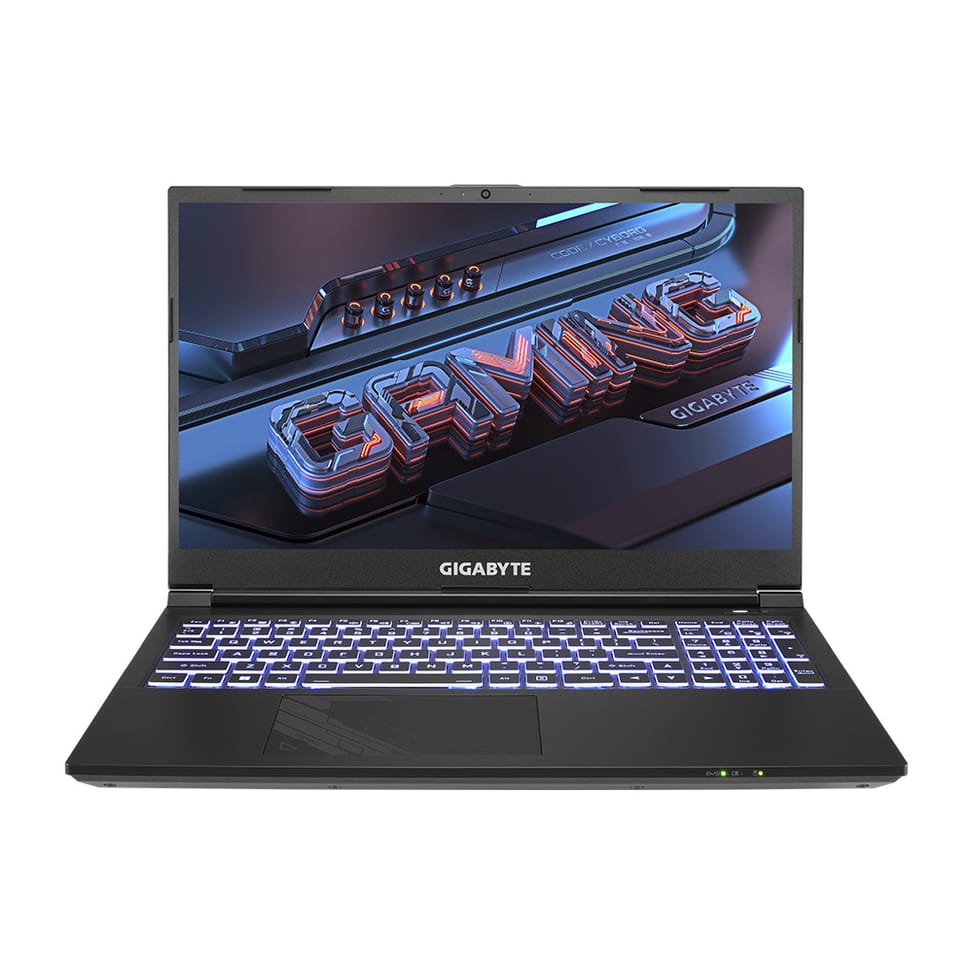 Gigabyte G5 GE-51DE263SD laptop Ordinateur portable 39,6 cm (15.6") Full HD Intel® Core™ i5 i5-12500H 8 Go DDR4-SDRAM 512 Go — image 1