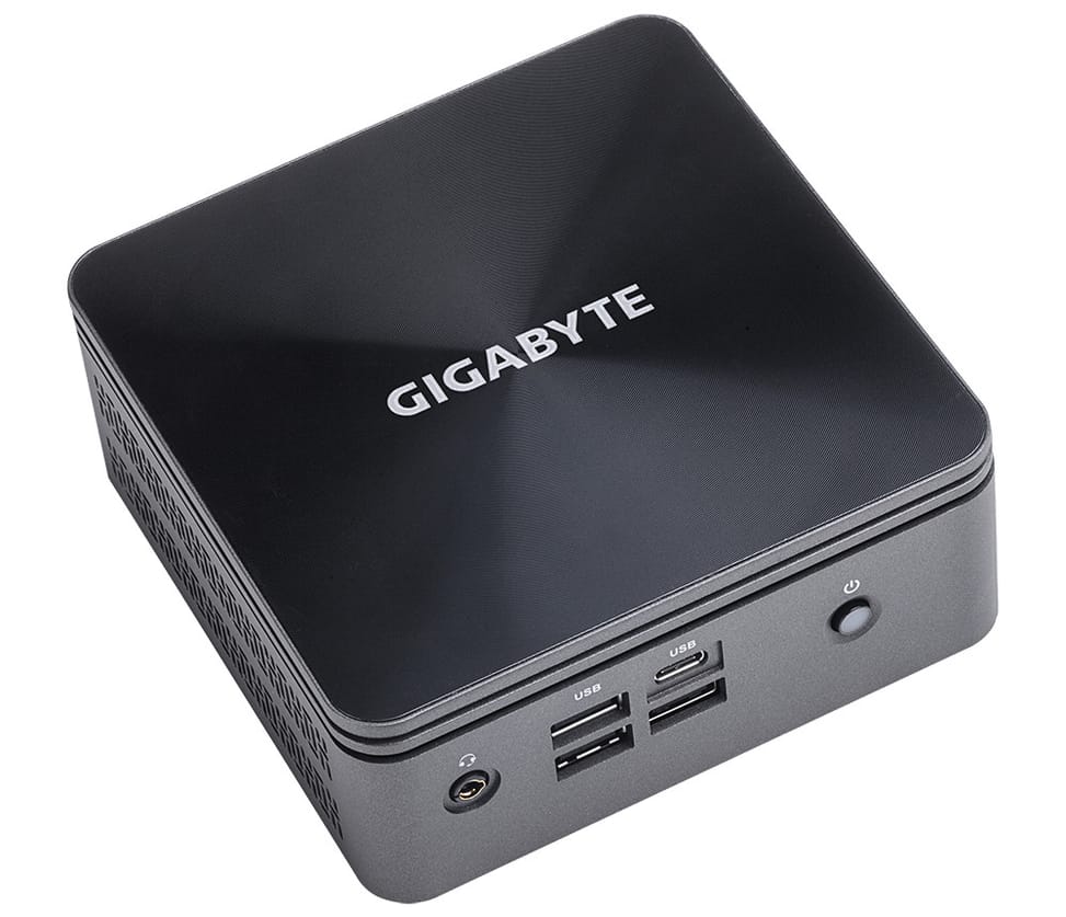 Gigabyte GB-BRI3H-10110 barebone PC/ poste de travail Noir BGA 1528 i3-10110U 2,1 GHz (GB-BRI3H-10110) — image 2