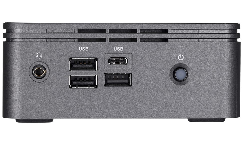 Gigabyte GB-BRI3H-10110 barebone PC/ poste de travail Noir BGA 1528 i3-10110U 2,1 GHz (GB-BRI3H-10110) — image 3