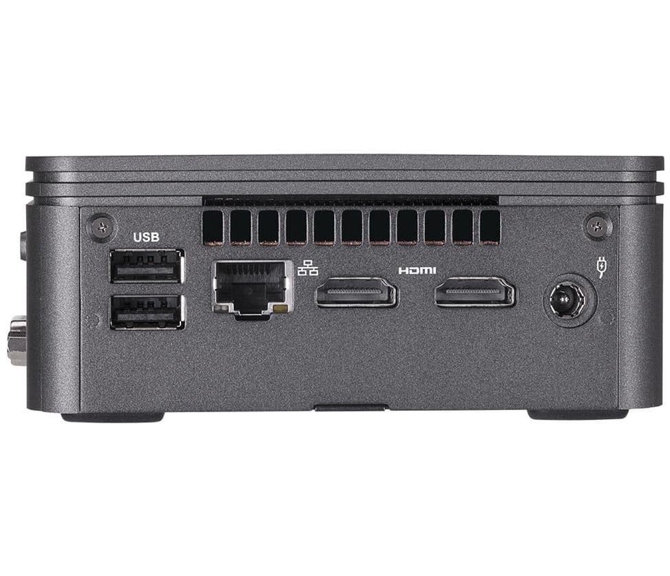 Gigabyte GB-BRI3H-10110 barebone PC/ poste de travail Noir BGA 1528 i3-10110U 2,1 GHz (GB-BRI3H-10110) — image 4