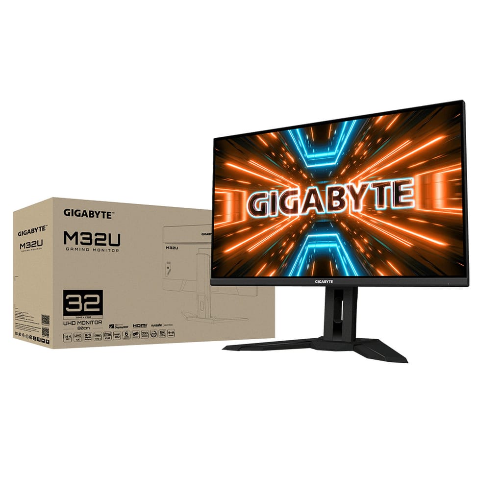 Gigabyte M32U LED display 80 cm (31.5") 3840 x 2160 pixels 4K Ultra HD Noir (M32U-EK) — image 9