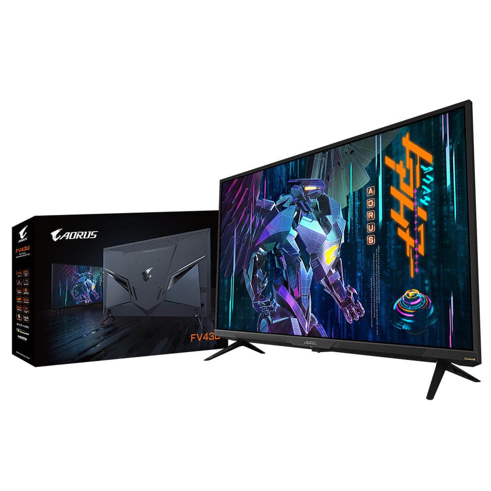 Gigabyte AORUS FV43U LED display 109,2 cm (43") 3840 x 2160 pixels 4K Ultra HD Noir (FV43U) — image 10
