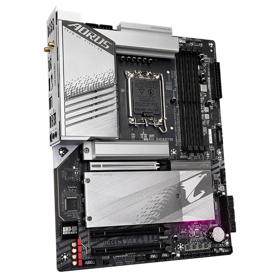 Gigabyte Z790 AORUS ELITE AX-W carte mère Intel Z790 Express LGA 1700 ATX (Z790 AORUS ELITE AX-W) — image 3