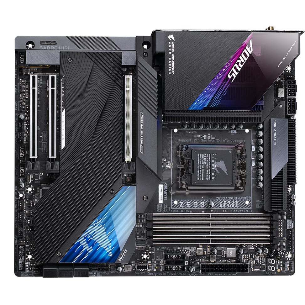 Gigabyte Z690 AORUS MASTER Intel Z690 LGA 1700 ATX étendu (Z690 AORUS MASTER 1.0) — image 2