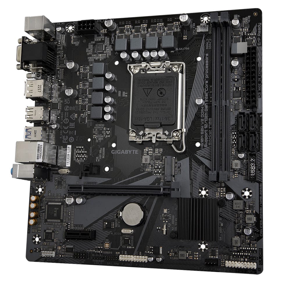 Gigabyte H610M S2H V2 DDR4 (rev. 1.0) Intel H610 Express LGA 1700 micro ATX (H610M S2H V2 DDR4) — image 4