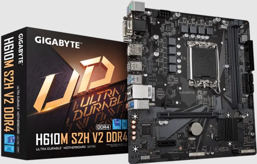 Gigabyte H610M S2H V2 DDR4 (rev. 1.0) Intel H610 Express LGA 1700 micro ATX (H610M S2H V2 DDR4) — image 7