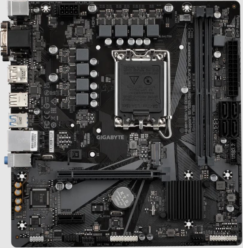 Gigabyte H610M S2H V2 DDR4 (rev. 1.0) Intel H610 Express LGA 1700 micro ATX (H610M S2H V2 DDR4) — image 12