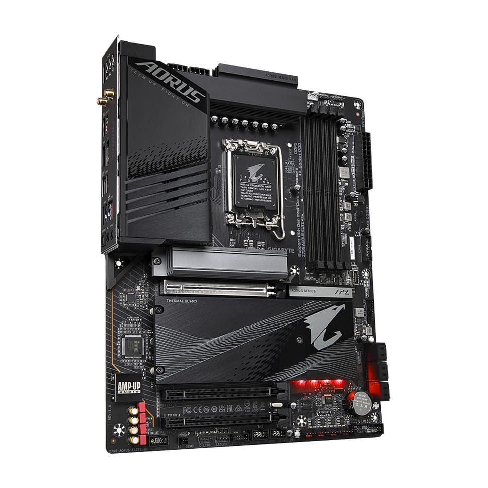 Gigabyte Z790 AORUS ELITE AX carte mère Intel Z790 LGA 1700 ATX (Z790 AORUS ELITE AX) — image 2