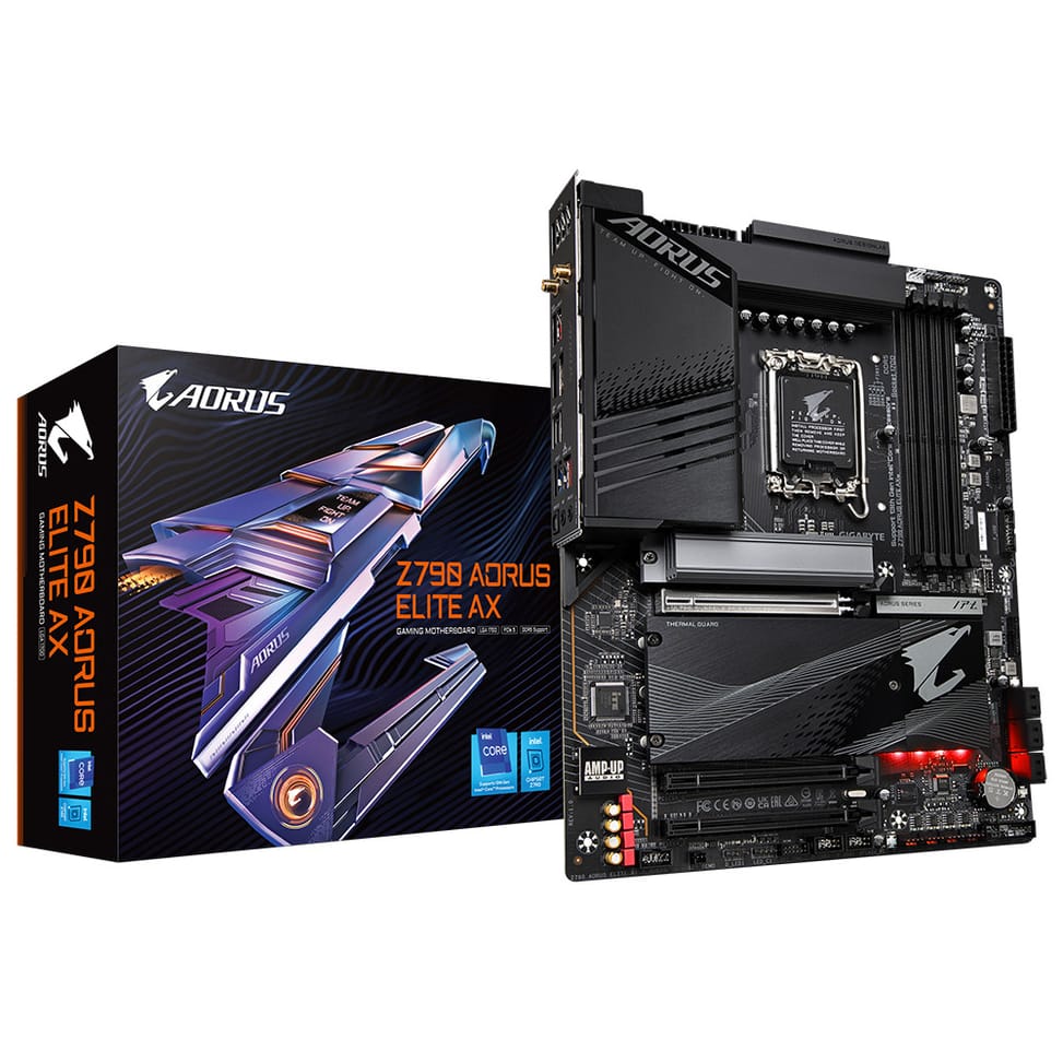 Gigabyte Z790 AORUS ELITE AX carte mère Intel Z790 LGA 1700 ATX (Z790 AORUS ELITE AX) — image 6