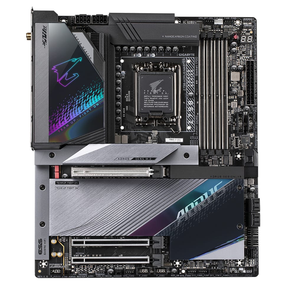Gigabyte Z790 AORUS MASTER carte mère Intel Z790 LGA 1700 ATX étendu (Z790 AORUS MASTER) — image 1