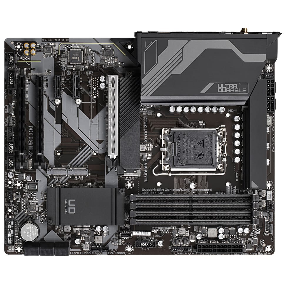 Gigabyte Z790 UD AX (REV. 1.0) carte mère Intel Z790 LGA 1700 ATX (Z790 UD AX (REV. 1.0)) — image 4